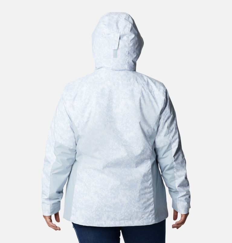 Women's Columbia Tunnel Falls Interchange Jackets White | Plus Size CA-I834A